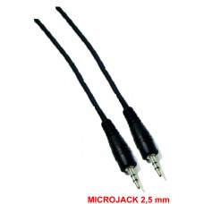 CONEXION MICROJACK MACHO 3 C . ## 1,8 m ## MICROJACK MACHO 3 C.